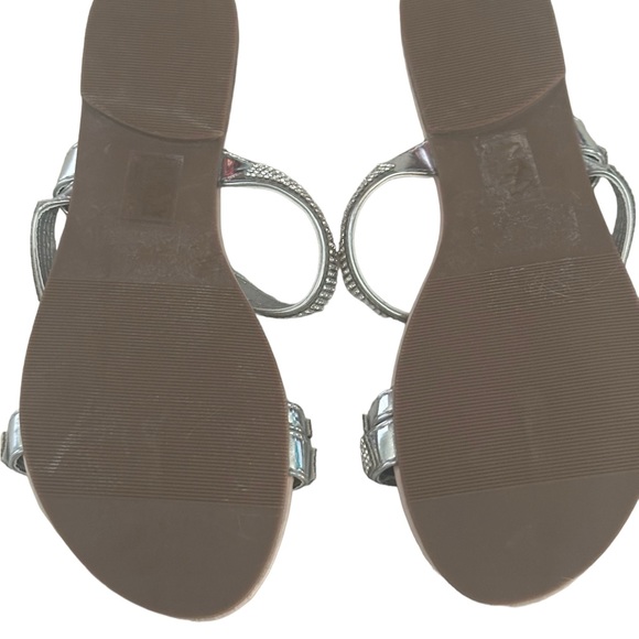 ❤️NWOT Le Chateau Rhinestone Sandals - Picture 4 of 4